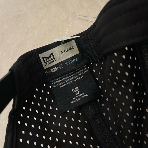 Melin A-Game Hydro Performance Snapback Hat In Black - Picture 13 of 15